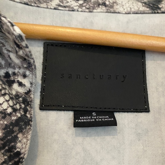 Sanctuary Snake-Print Jacket - Picture 3 of 3